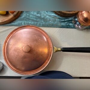Empressware Copper Cookware with Black Handle